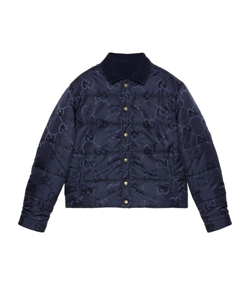 Gucci Gucci Corduroy Reversible Gg Jacket