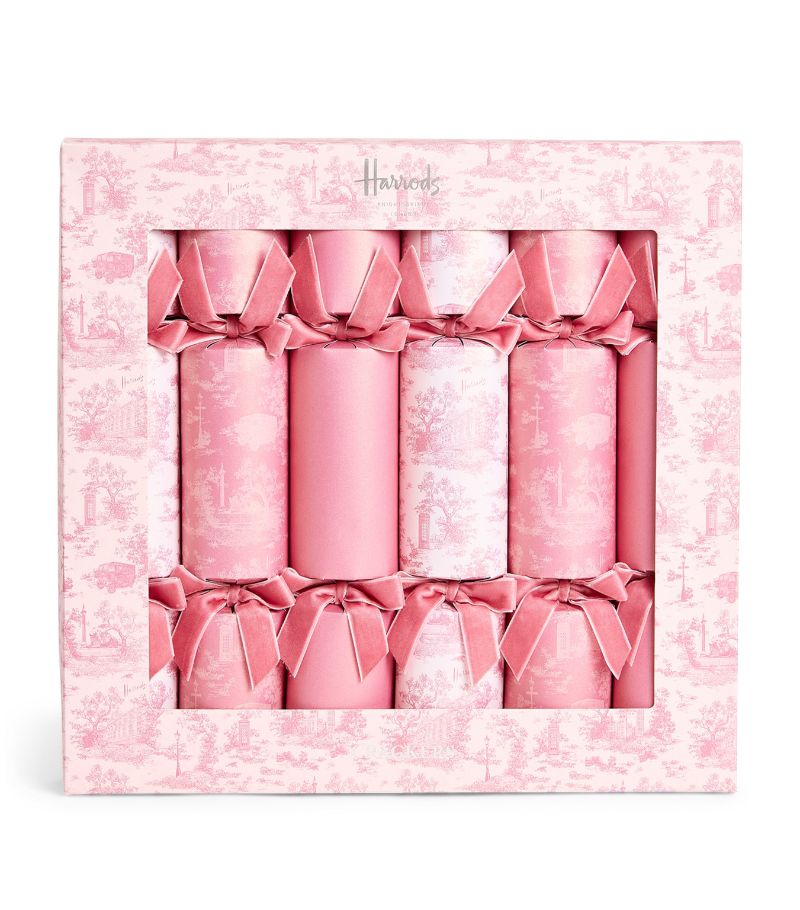 Harrods Harrods Toile Christmas Crackers (Set Of 6)