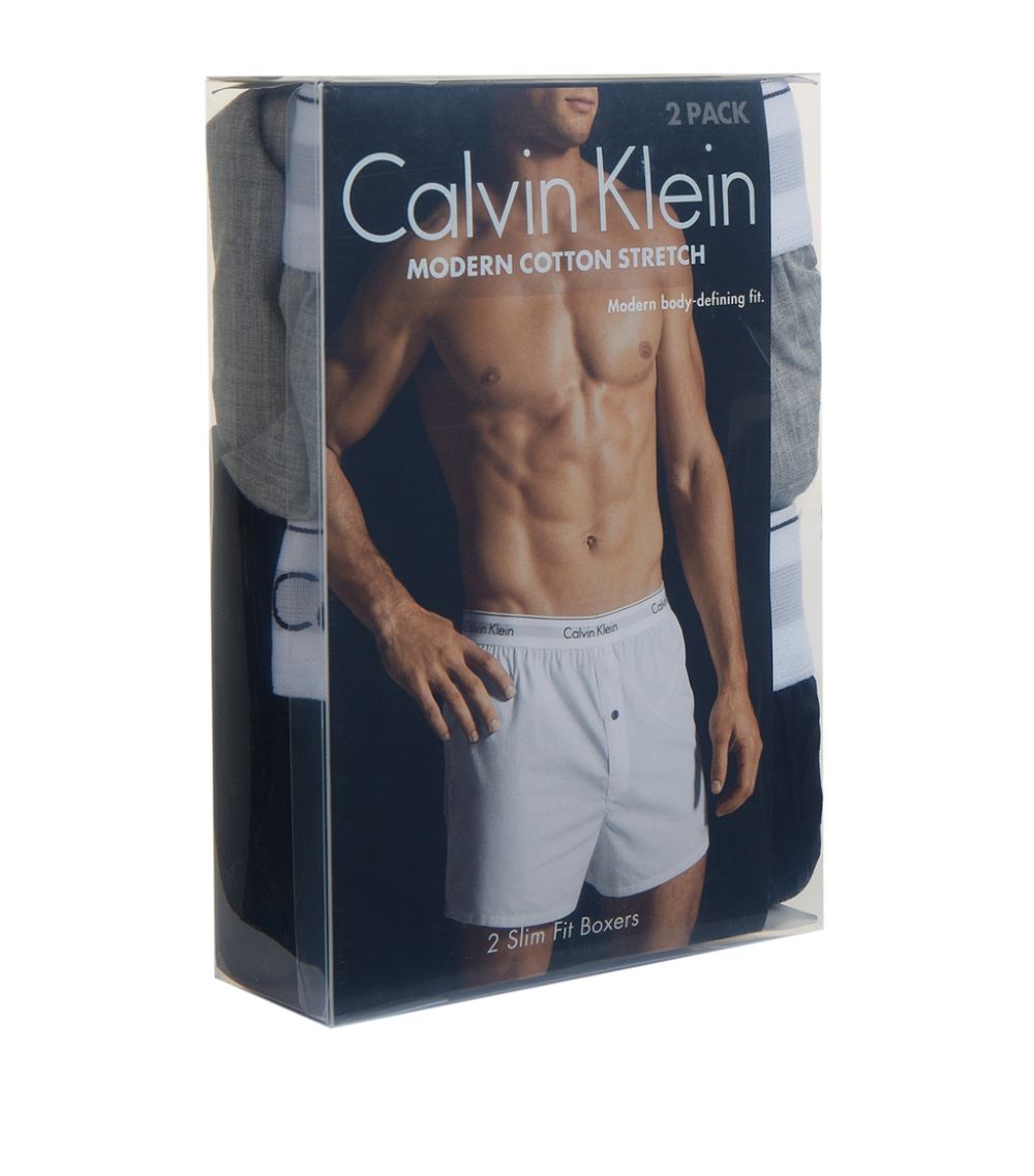 Calvin Klein Calvin Klein Modern Cotton Boxer Shorts (Pack Of 2)