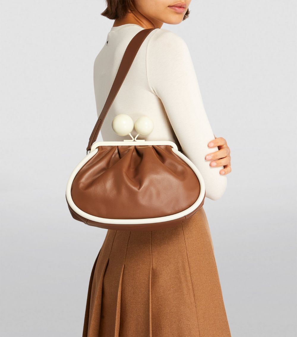 Weekend Max Mara Weekend Max Mara Medium Leather Pasticcino Pouch