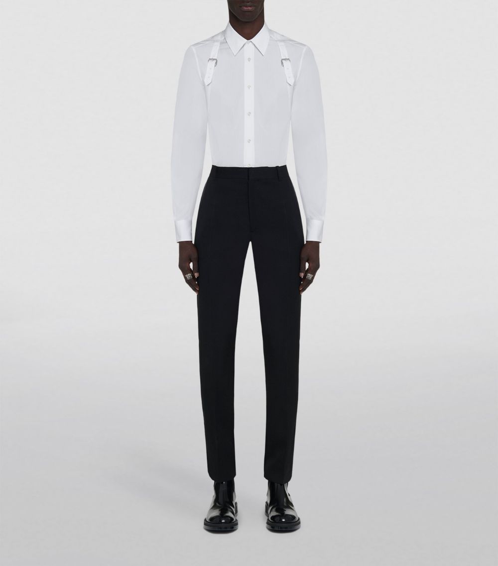 Alexander McQueen Alexander Mcqueen Wool Tailored Trousers