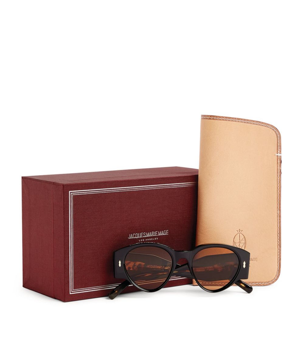 Jacques Marie Mage Jacques Marie Mage Teardrop Sunglasses