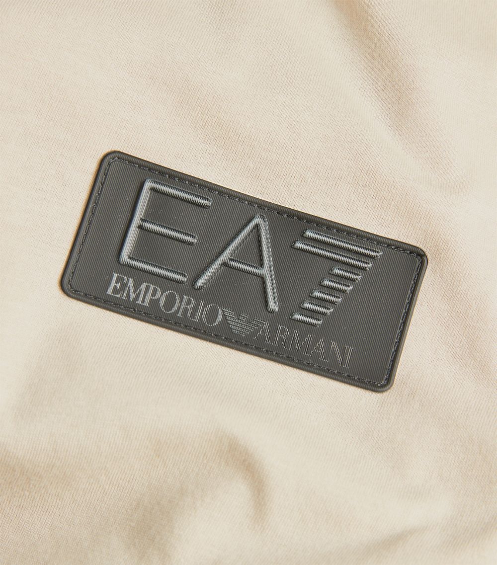 EA7 Emporio Armani Ea7 Emporio Armani Cotton Logo-Plaque T-Shirt