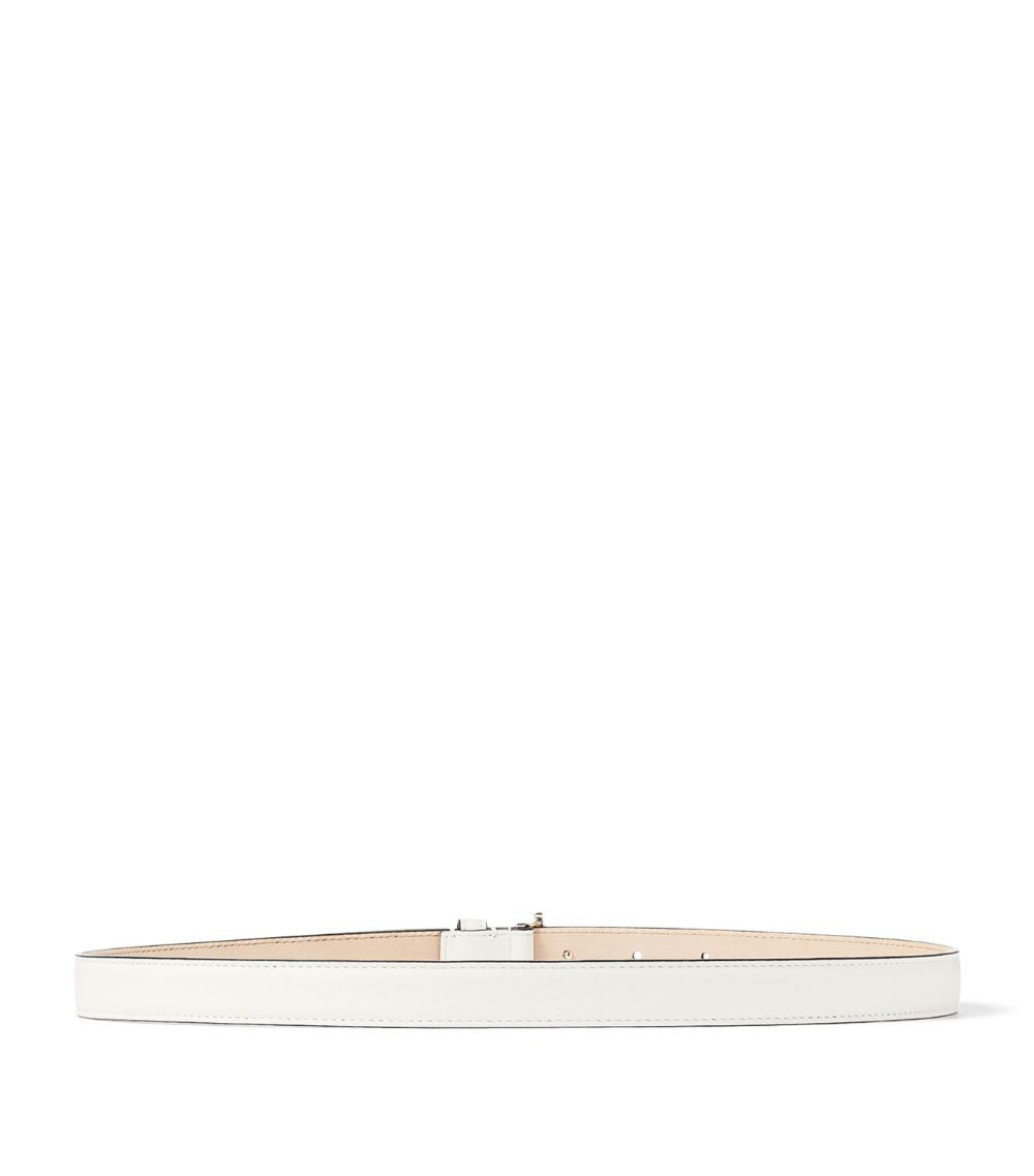 Jimmy Choo Jimmy Choo Leather Mini Helina Belt