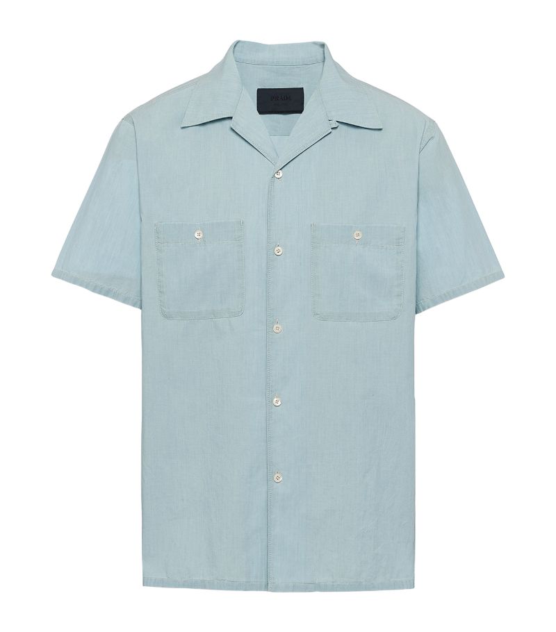 Prada Prada Cotton Chambray Shirt