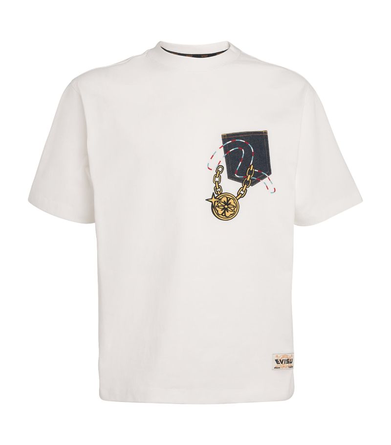 Evisu Evisu Cotton Graphic T-Shirt