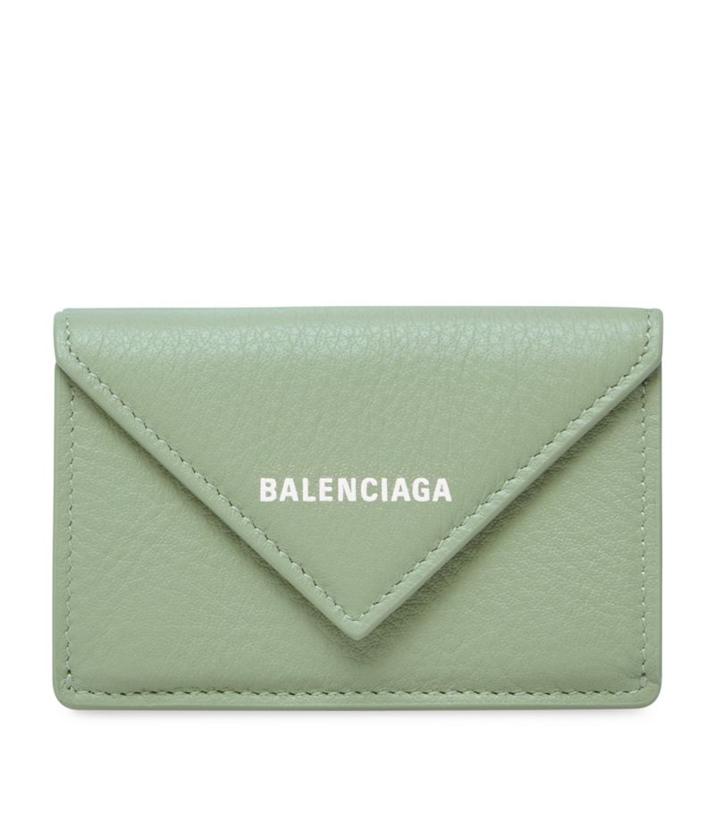 Balenciaga Balenciaga Mini Leather Papier Wallet