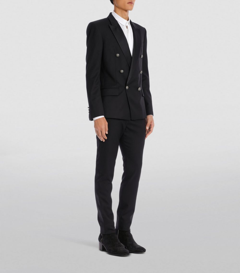 Balmain Balmain Wool Double-Breasted Blazer