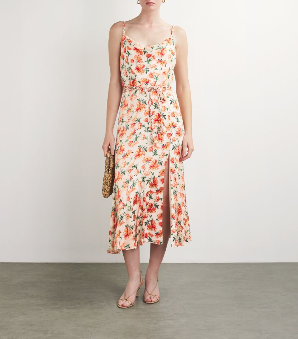 Alice + Olivia Alice + Olivia Chiffon Floral Lissa Dress