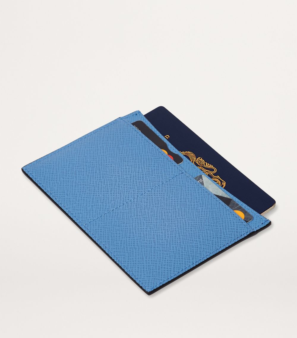 Smythson Smythson Panama Leather Passport Sleeve