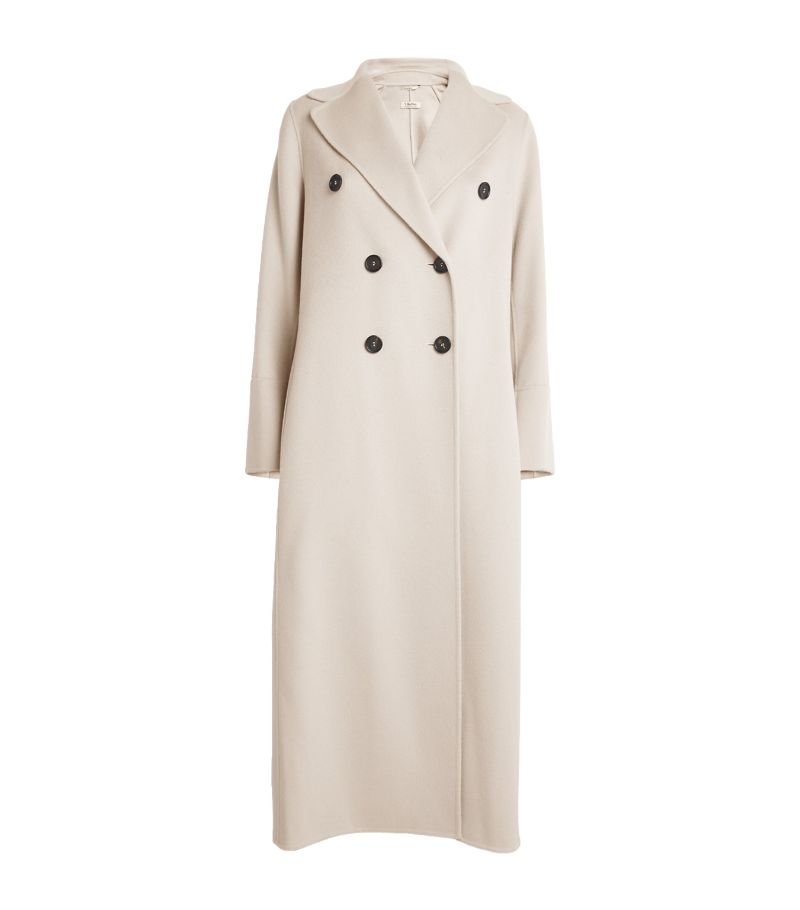 Max Mara Max Mara Virgin Wool Double-Breasted Coat