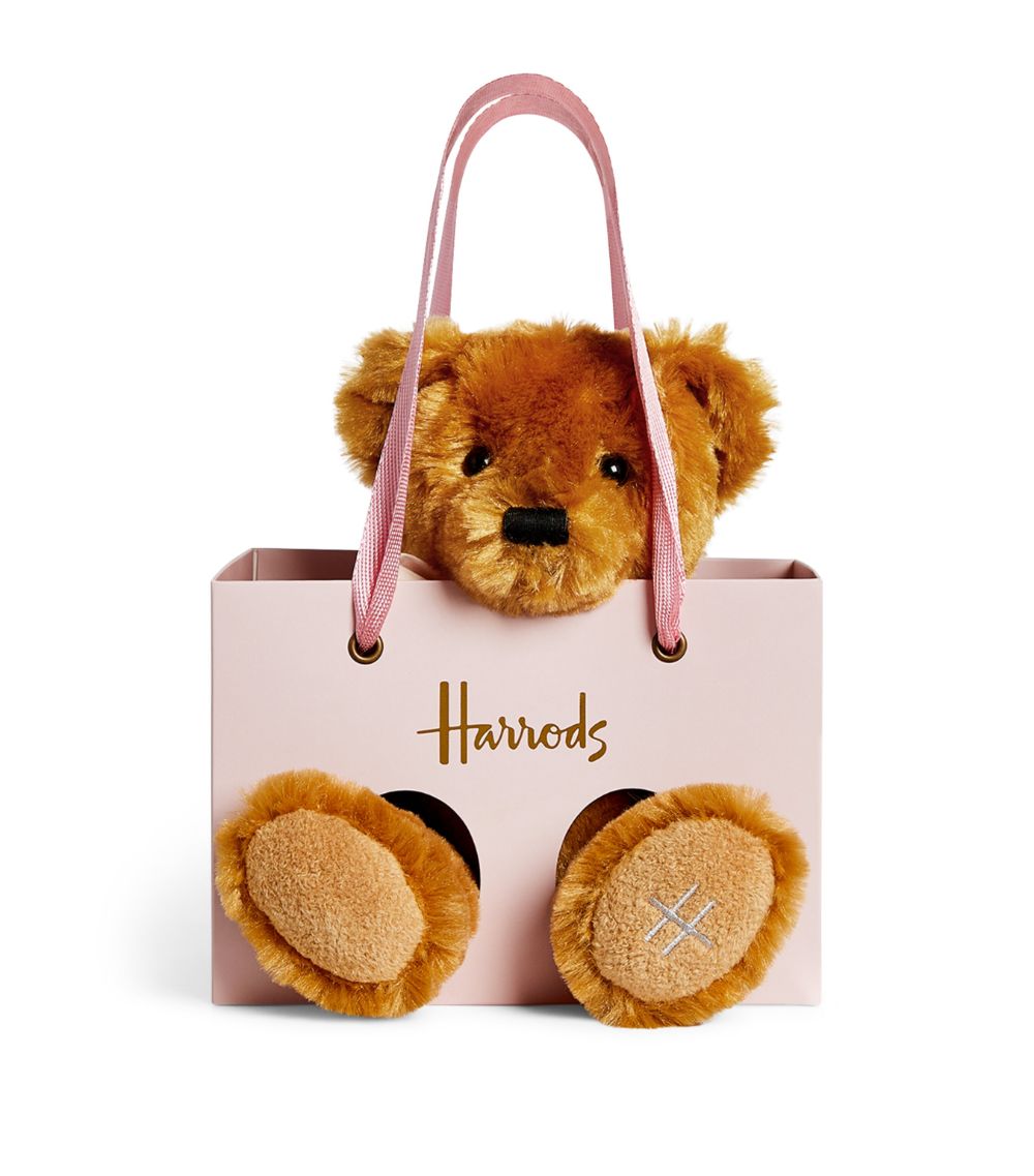 Harrods Harrods Teddy Bear In Bag Set (15Cm)