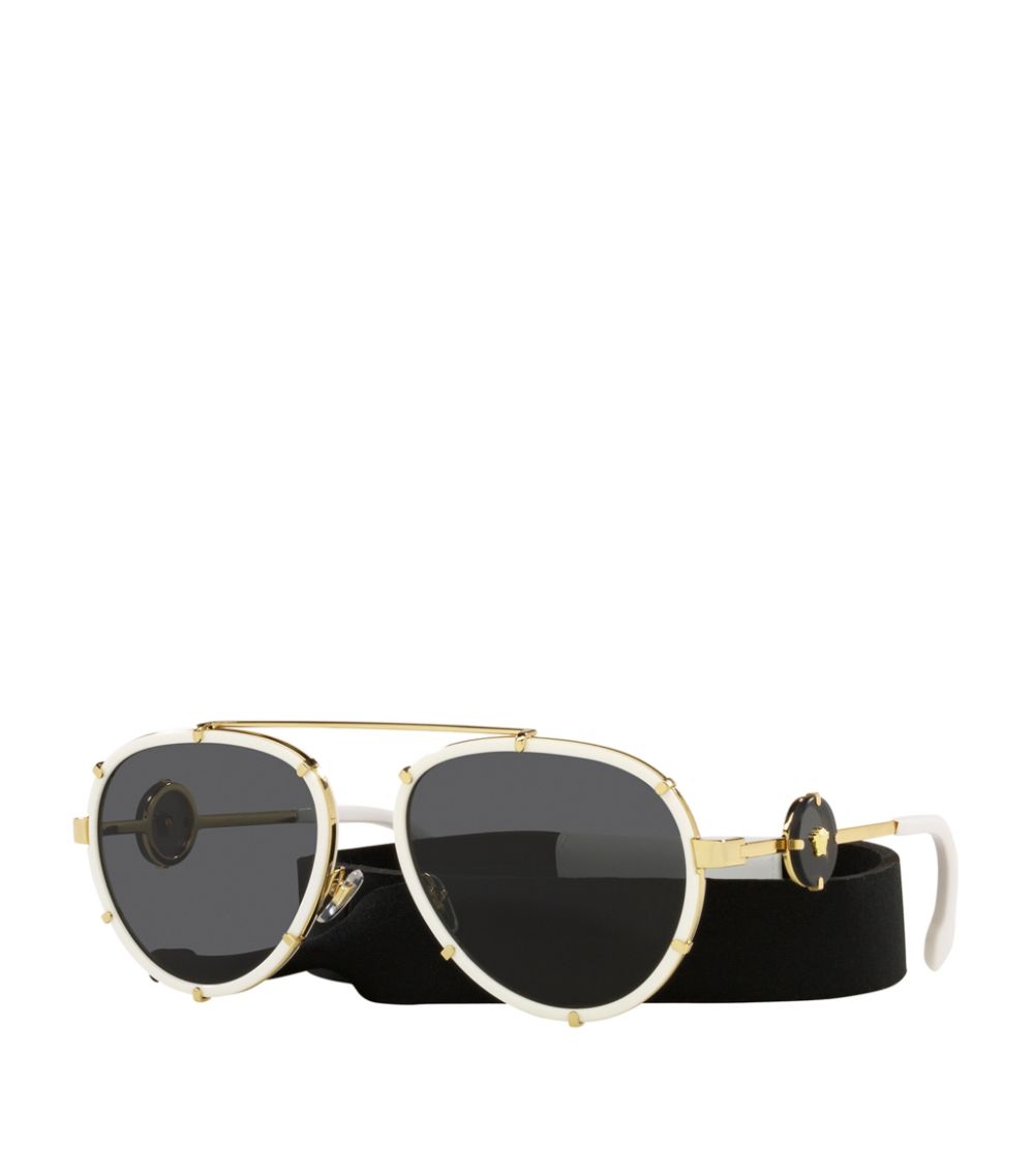 Versace Versace Vintage Icon Pilot Sunglasses