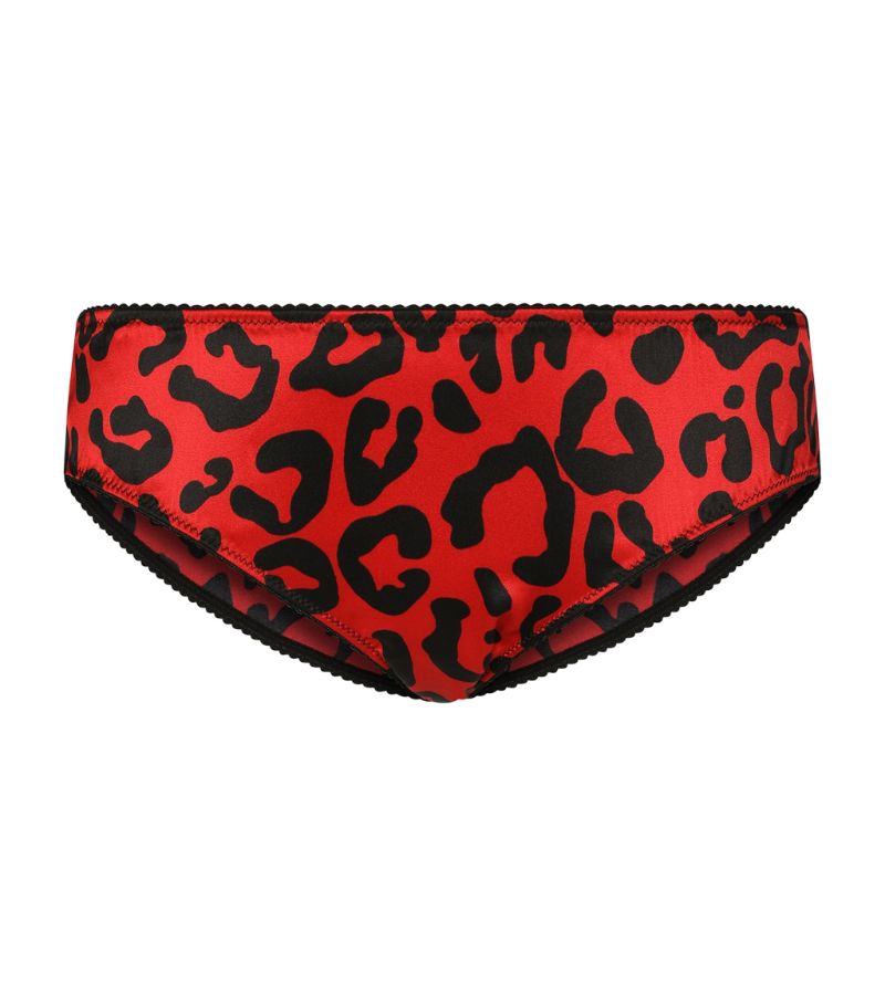 Dolce & Gabbana Dolce & Gabbana Animal Print Briefs