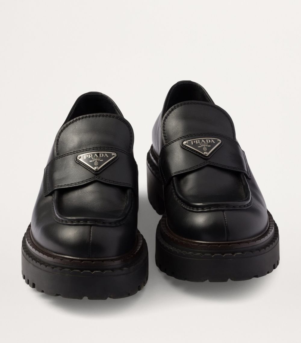 Prada Prada Patent Leather Loafers