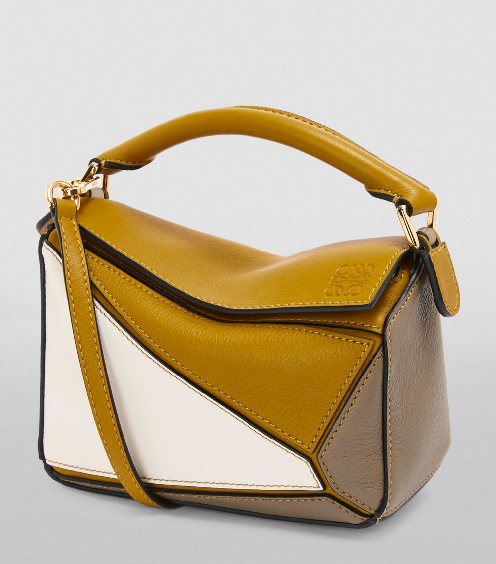 Loewe Loewe Mini Leather Puzzle Top-Handle Bag