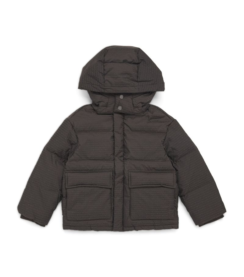 Emporio Armani Kids Emporio Armani Kids Down-Filled Logo Puffer Jacket (4-12 Years)