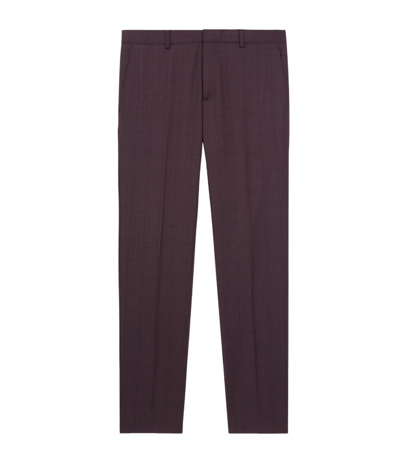 The Kooples The Kooples Wool Check Suit Trousers