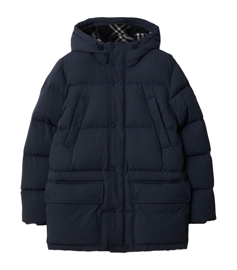 Burberry Burberry Down Embroidered Logo Puffer Jacket