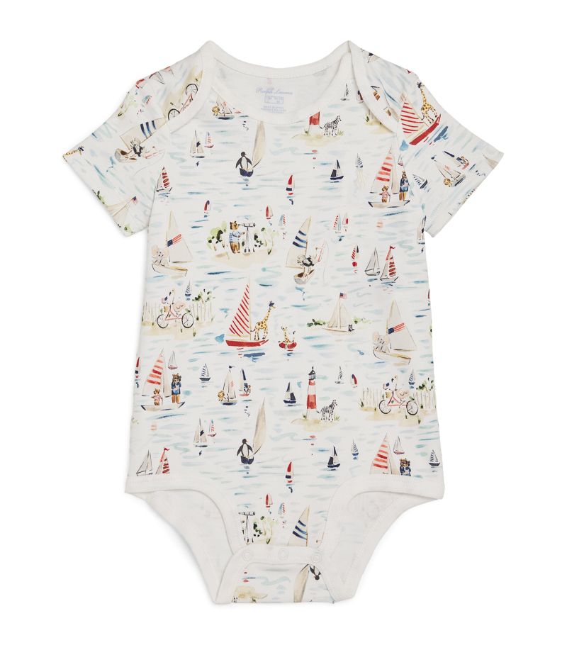 Polo Ralph Lauren Polo Ralph Lauren Kids Cotton Animal Print Bodysuit (3-12 Months)