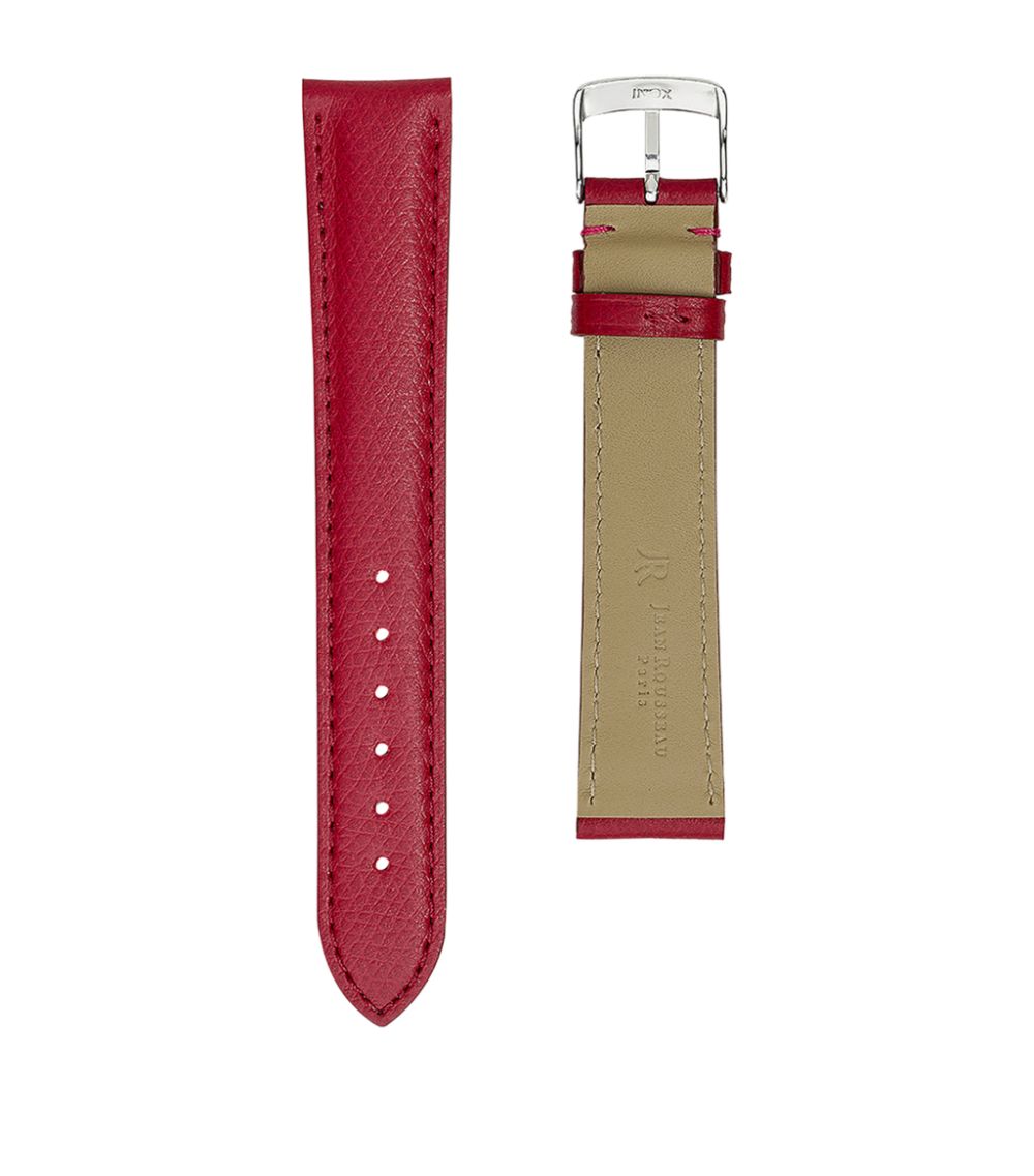 Jean Rousseau Jean Rousseau Vegetable-Tanned Leather 3.5 Watch Strap (16Mm)