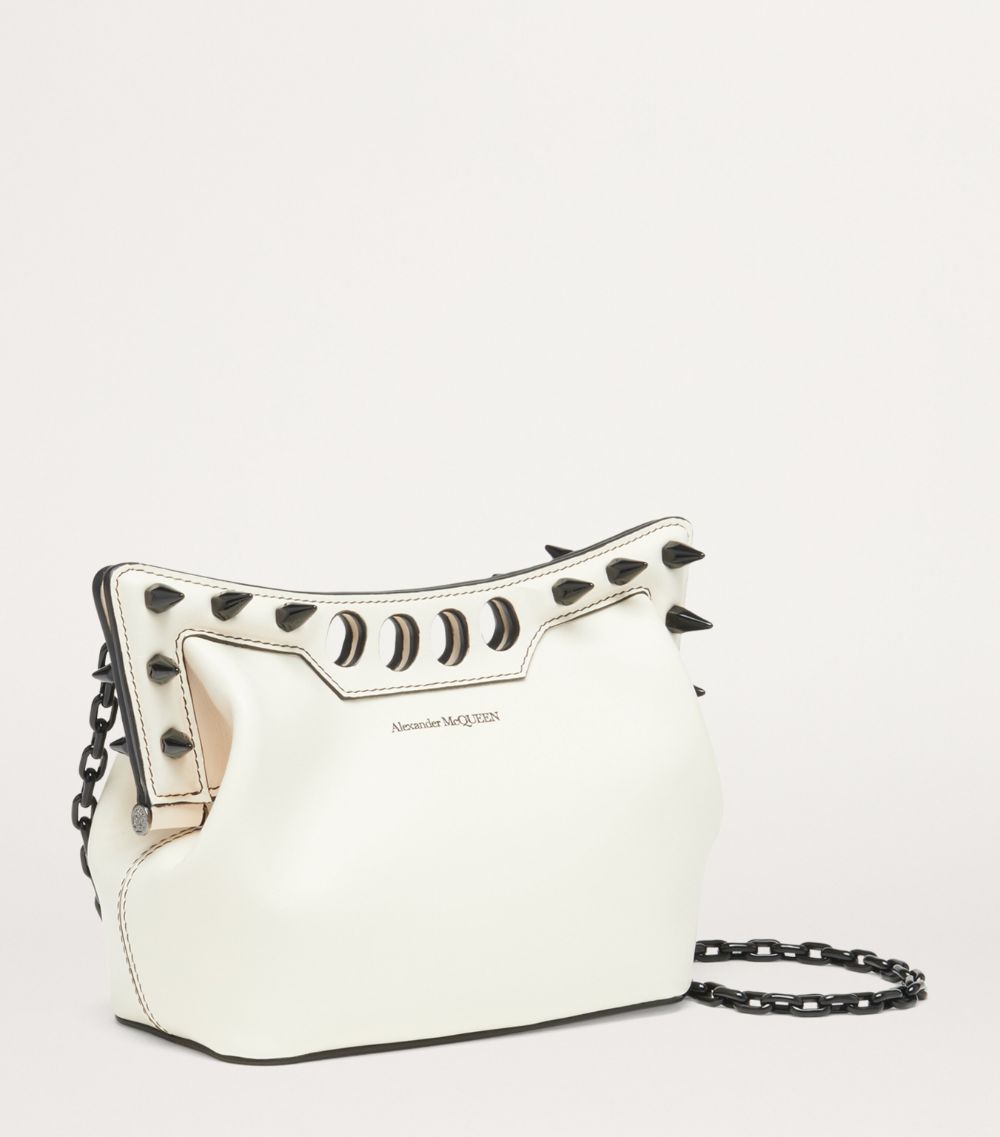 Alexander McQueen Alexander Mcqueen Mini Leather The Peak Shoulder Bag