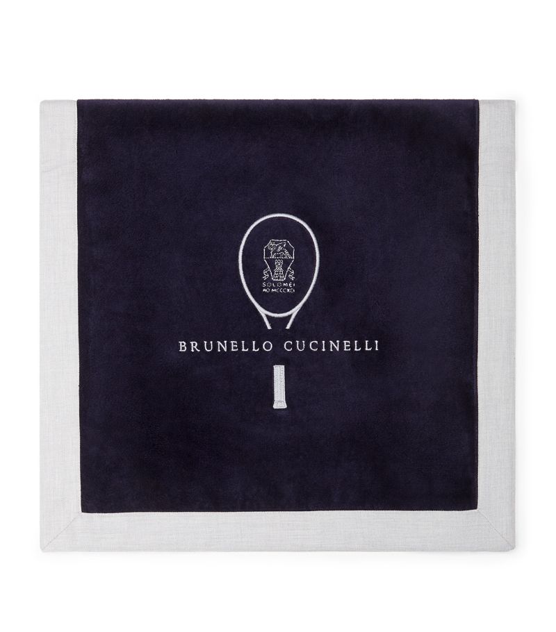 Brunello Cucinelli Brunello Cucinelli Terry Cotton Tennis Towel (44Cm X 85Cm)