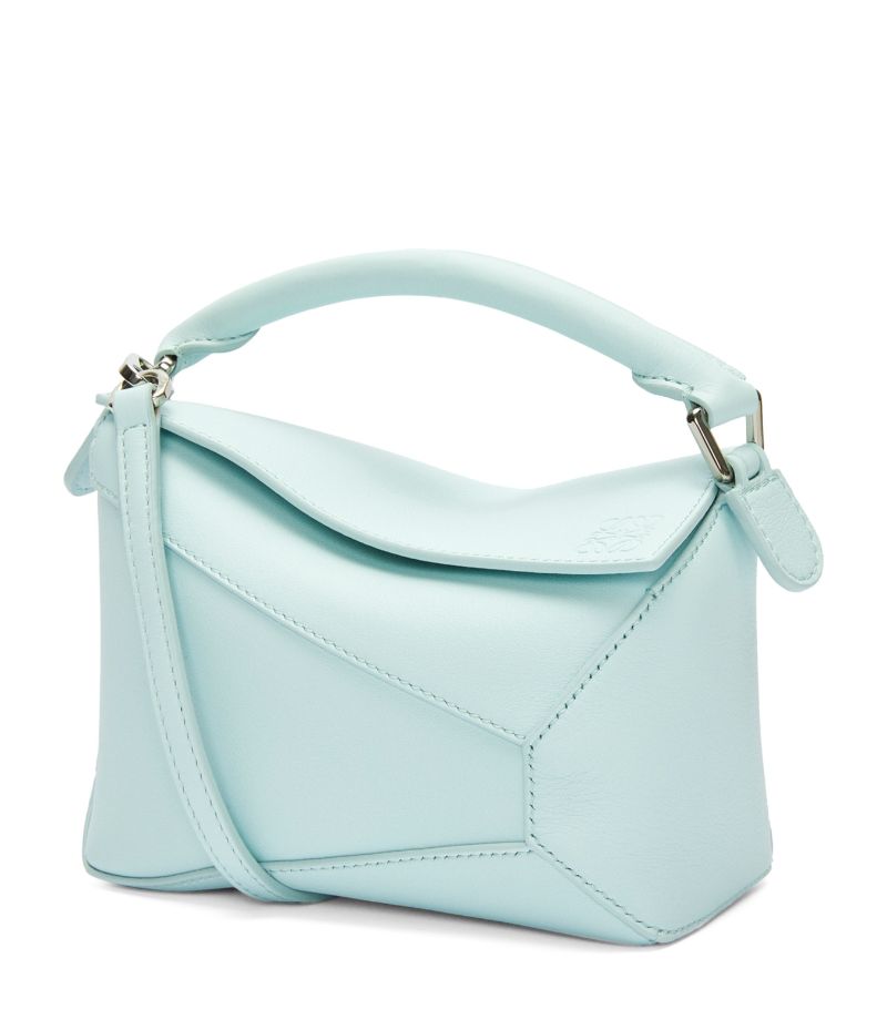 Loewe Loewe Mini Leather Puzzle Edge Top-Handle Bag