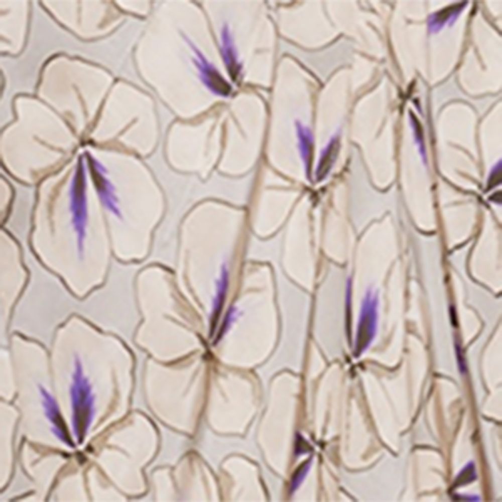 Prada Prada Anemone Print Midi Dress