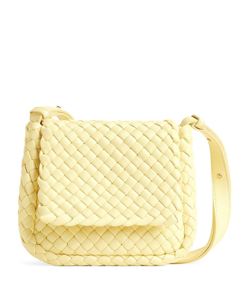 Bottega Veneta Bottega Veneta Mini Leather Intreccio Cobble Shoulder Bag