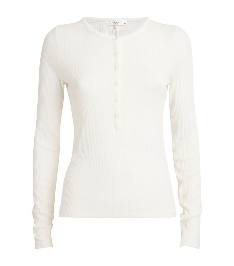 Rag & Bone Rag & Bone Henley Long-Sleeve T-Shirt