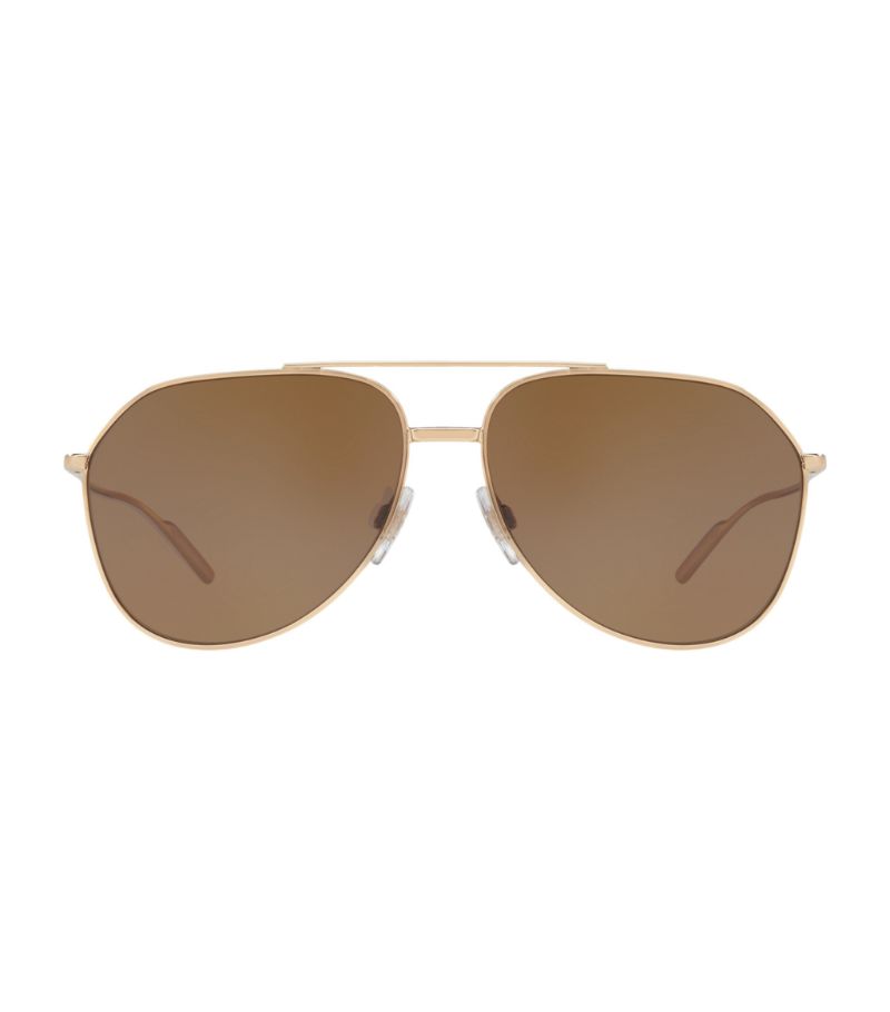 Dolce & Gabbana Dolce & Gabbana 0Dg2166 Pilot Metal Sunglasses