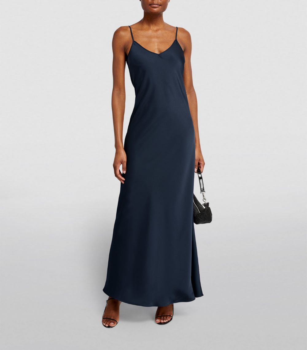 Max & Co. Max & Co. Satin Slip Maxi Dress