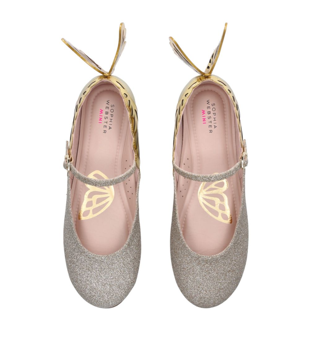 Sophia Webster Mini Sophia Webster Mini Leather Heavenly Ballet Flats