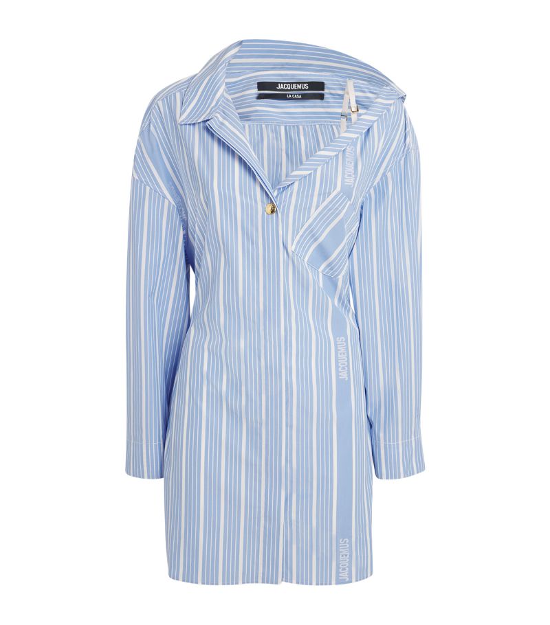 Jacquemus Jacquemus Asymmetric Shirt Mini Dress