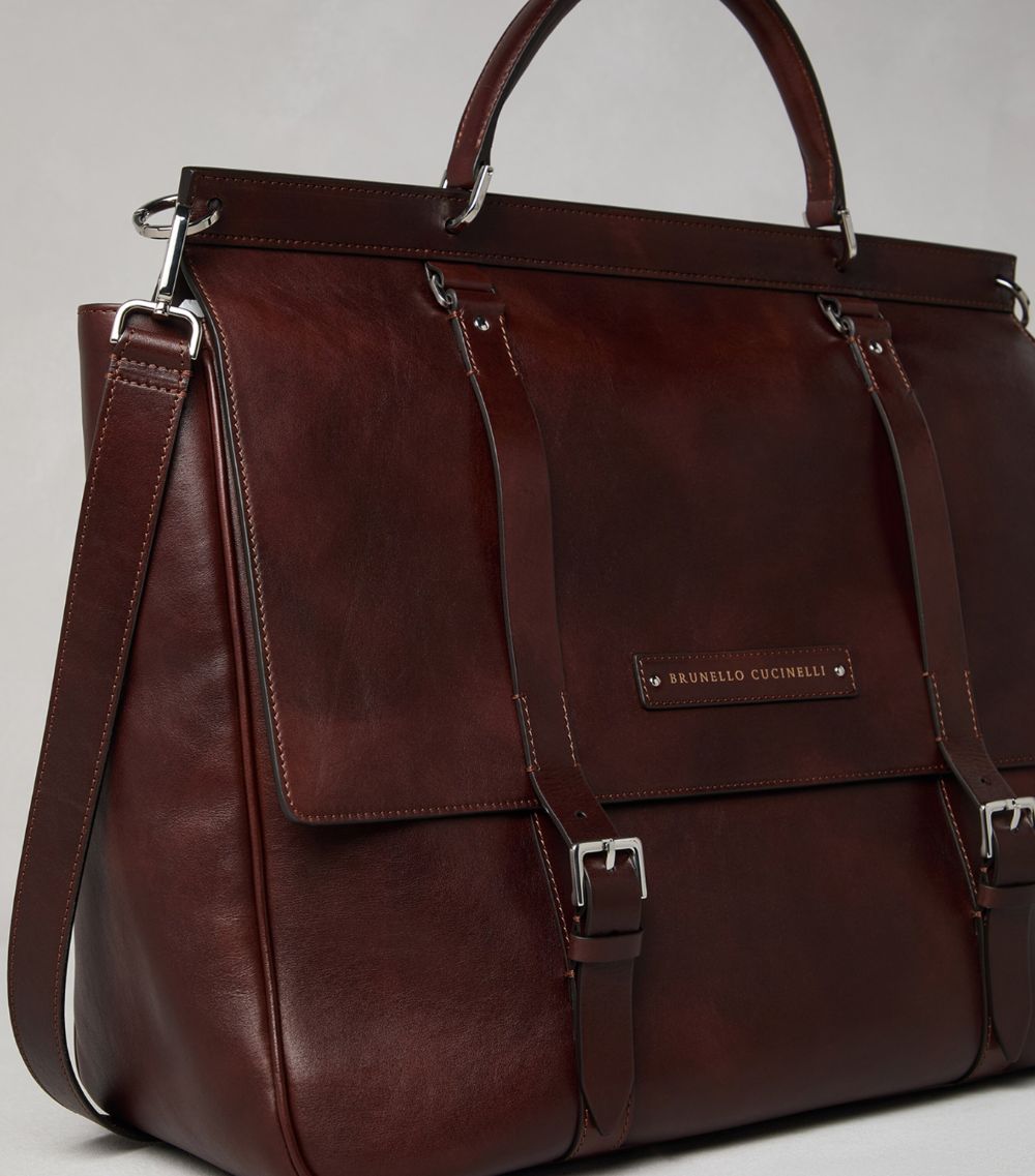 Brunello Cucinelli Brunello Cucinelli Leather Briefcase