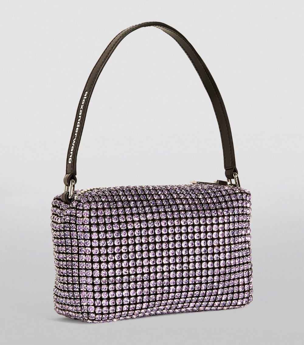 Alexander Wang Alexander Wang Crystal-Embellished Heiress Shoulder Bag