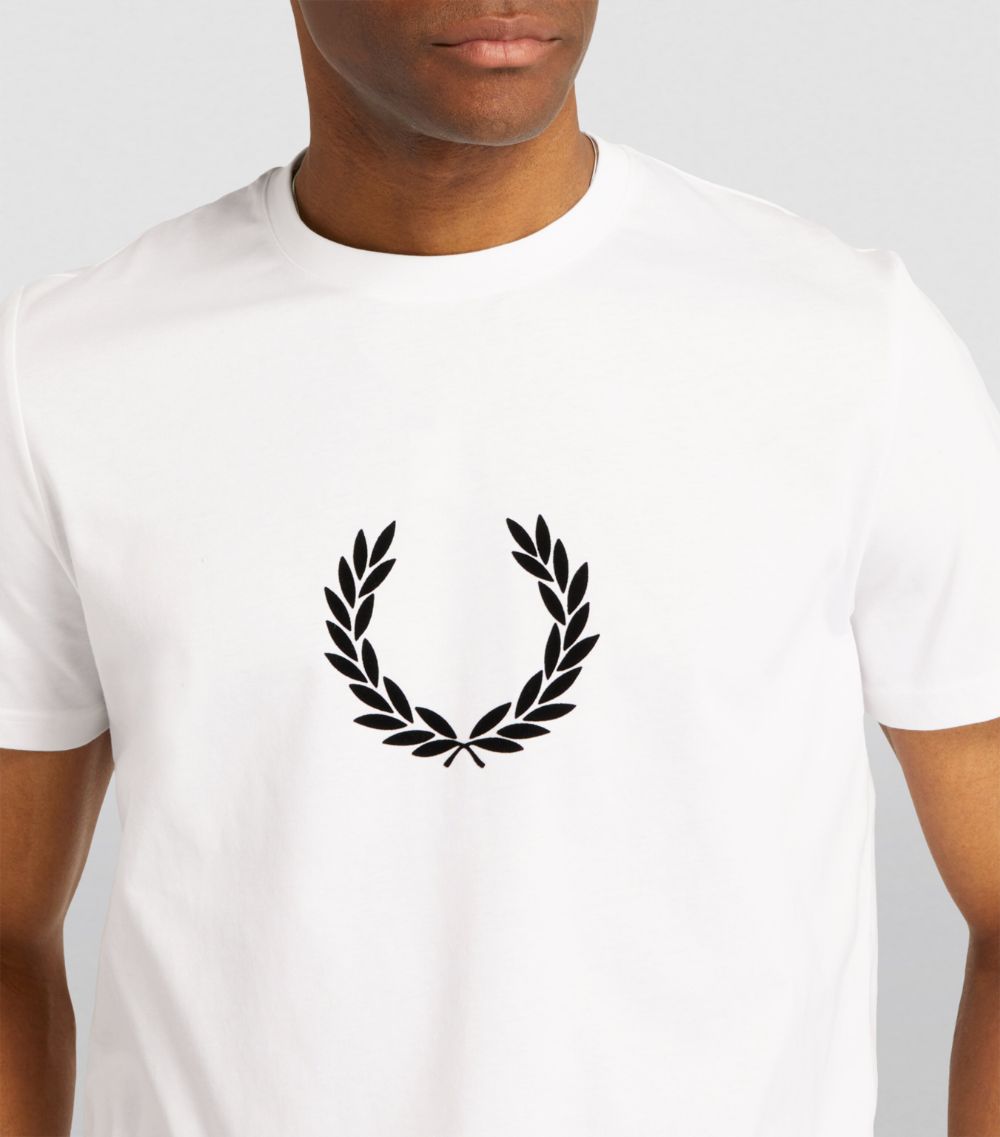 Fred Perry Fred Perry Cotton Embroidered Logo T-Shirt
