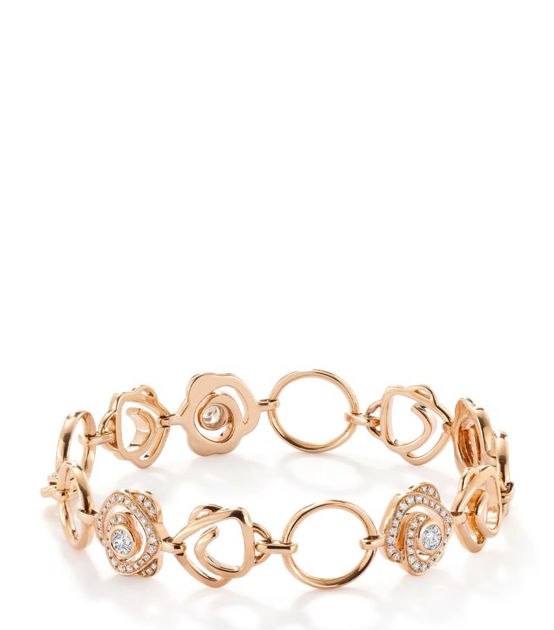 Boodles Boodles Rose Gold And Diamond Maymay Rose Bracelet