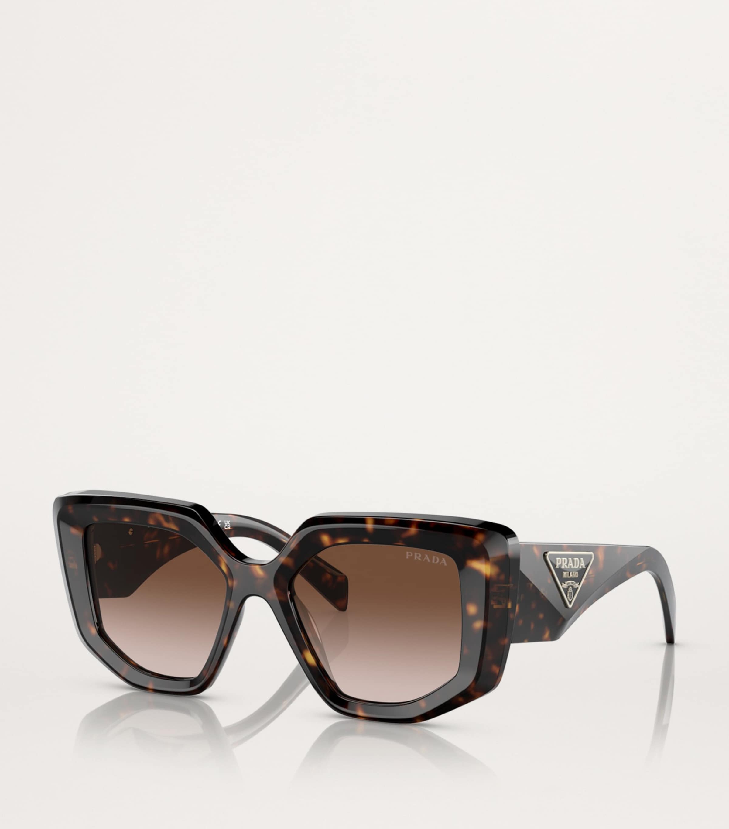 Prada Prada Oversized Geometric Sunglasses