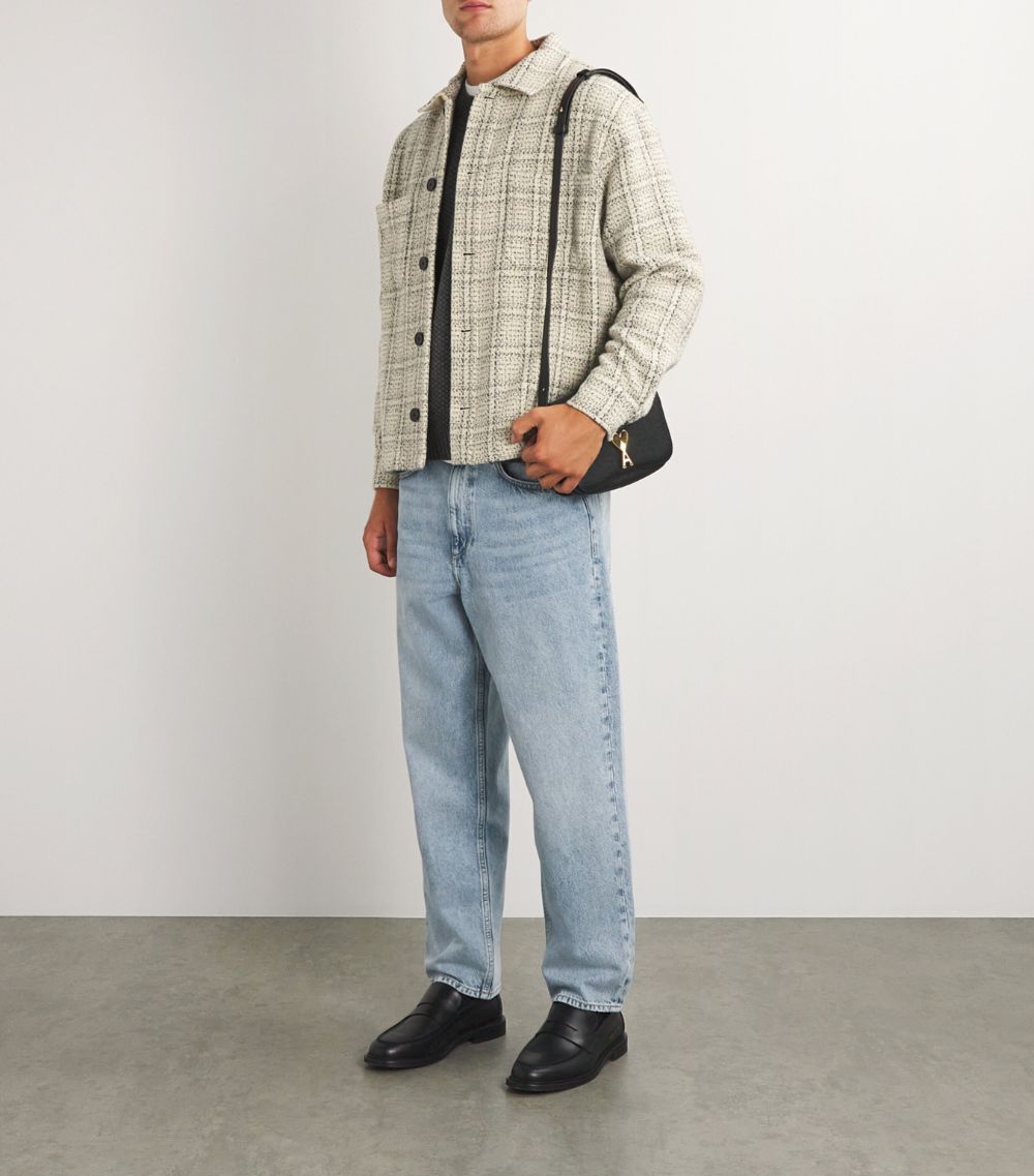 Frame Frame Wool-Blend Check Overshirt