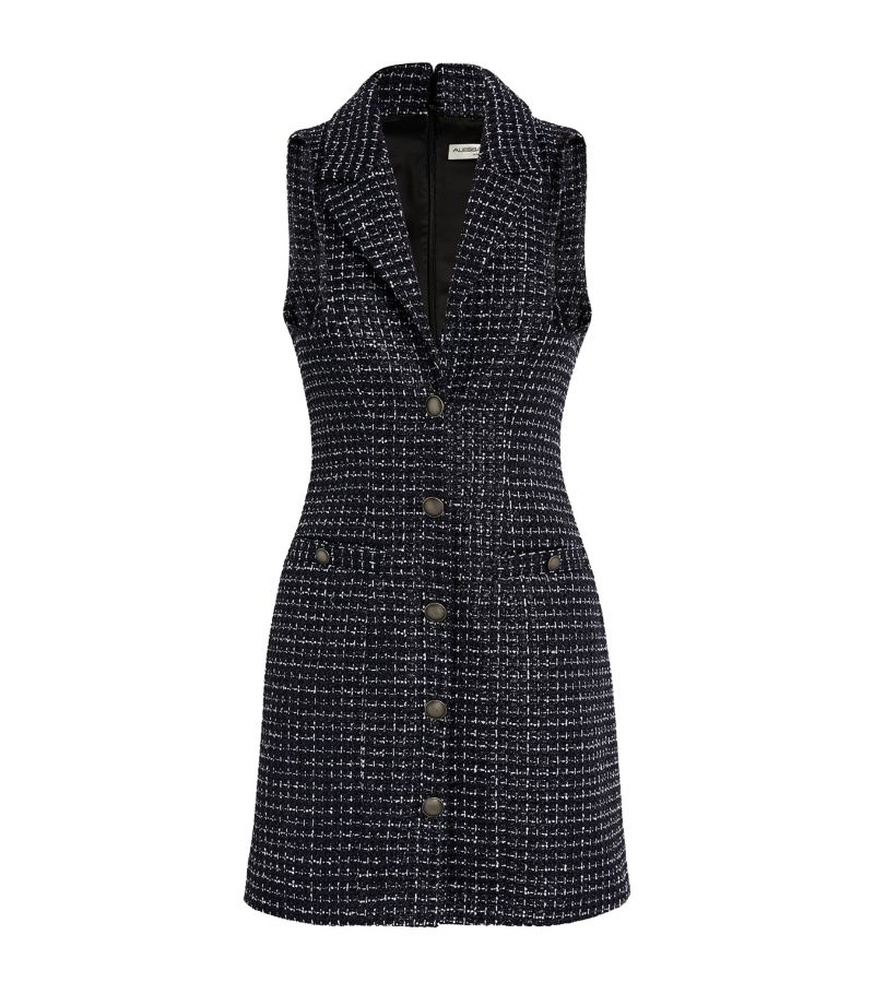 Alessandra Rich Alessandra Rich Tweed Sequinned Mini Dress