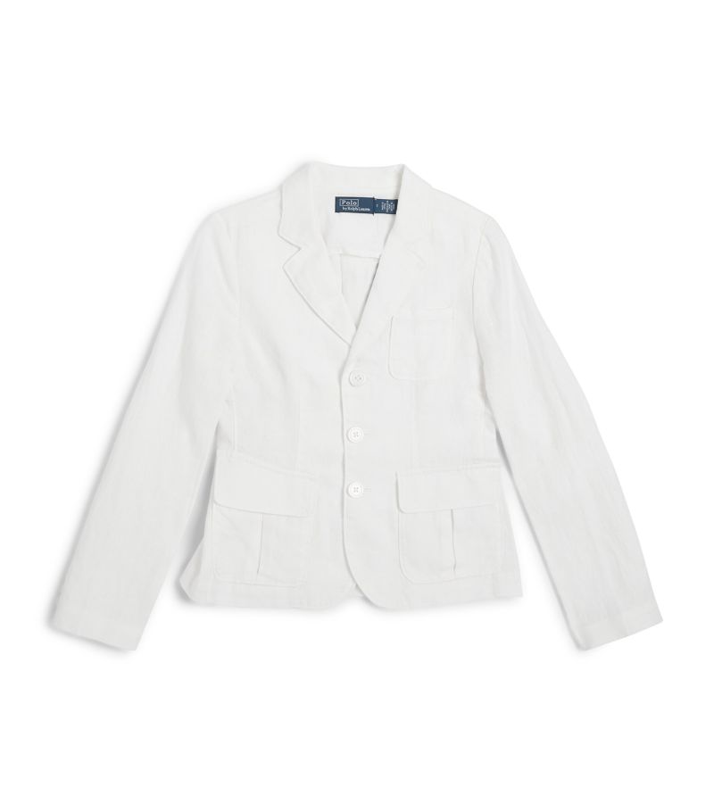 Polo Ralph Lauren Polo Ralph Lauren Kids Linen Single-Breasted Blazer (7-16 Years)