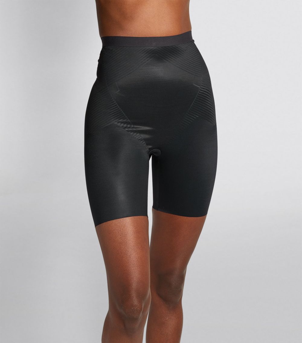 Spanx Spanx High-Waist Mid-Thigh Shorts