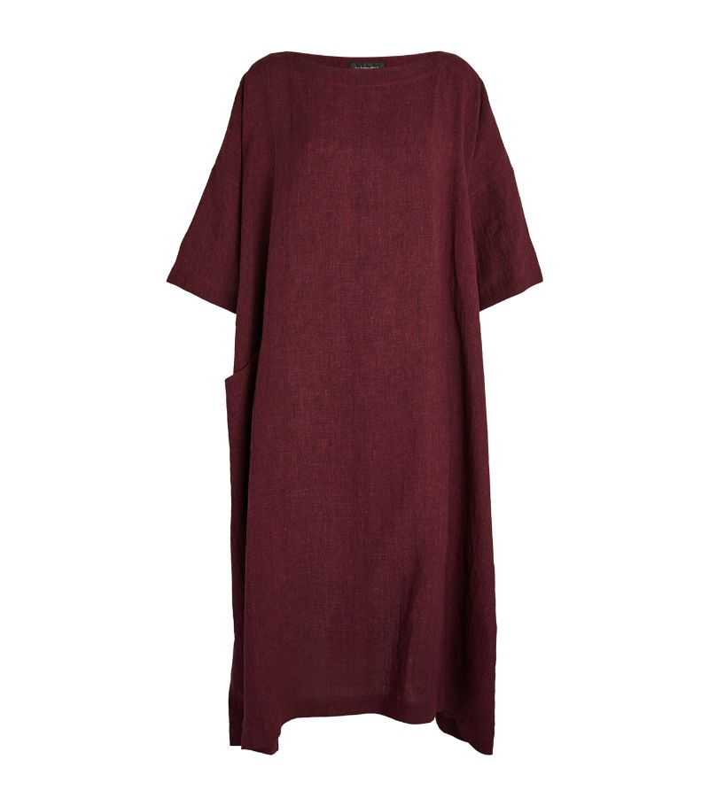 Eskandar Eskandar Linen T-Shirt Midi Dress