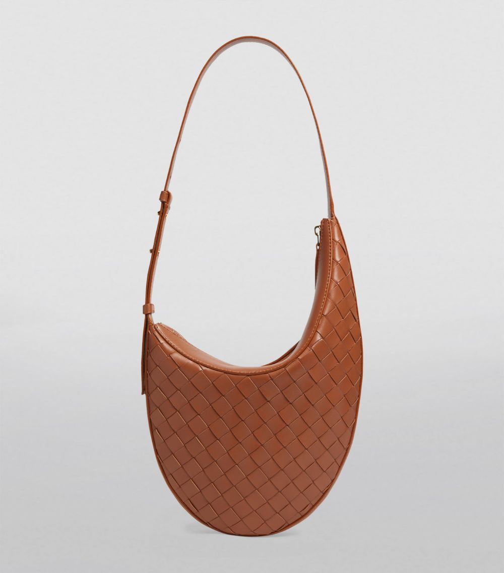 Bottega Veneta Bottega Veneta Small Lambskin Drop Shoulder Bag