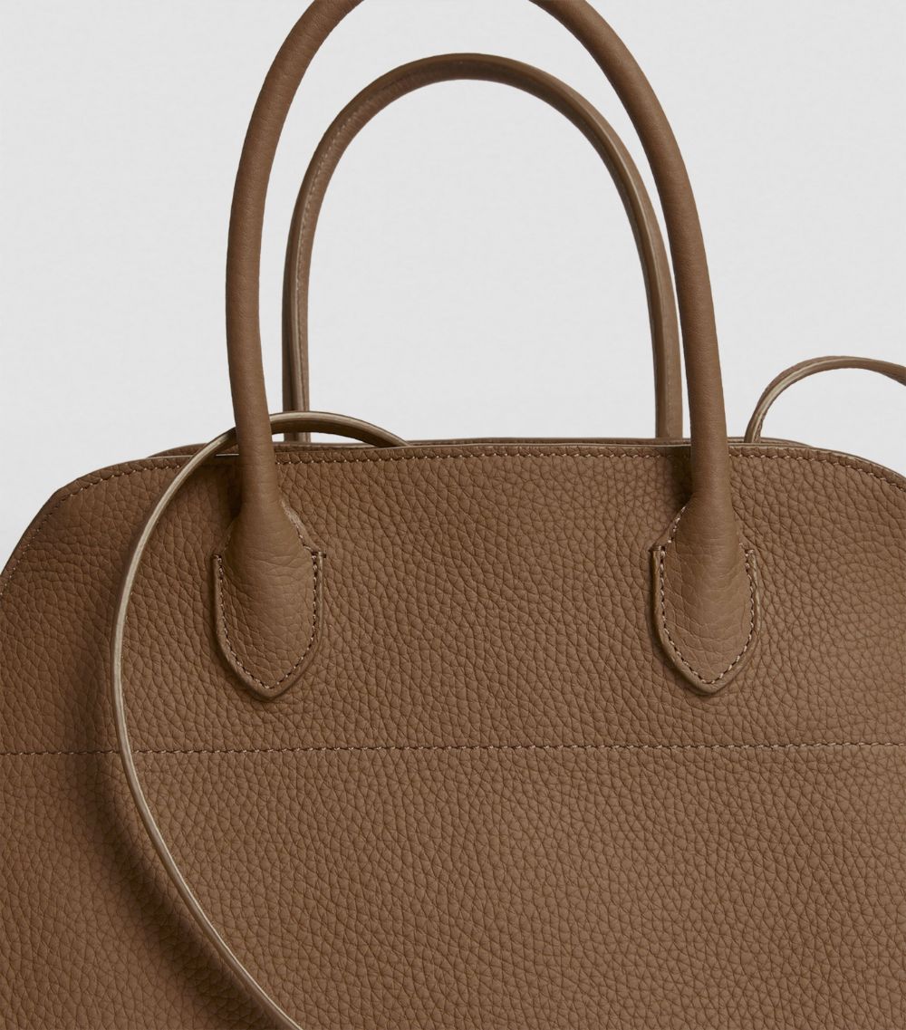 The Row The Row Leather Margaux 12 Top-Handle Bag