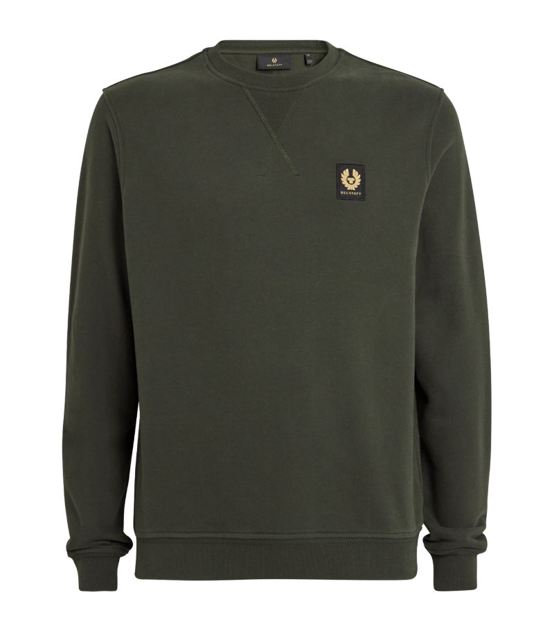 Belstaff Belstaff Cotton Logo-Patch Sweatshirt