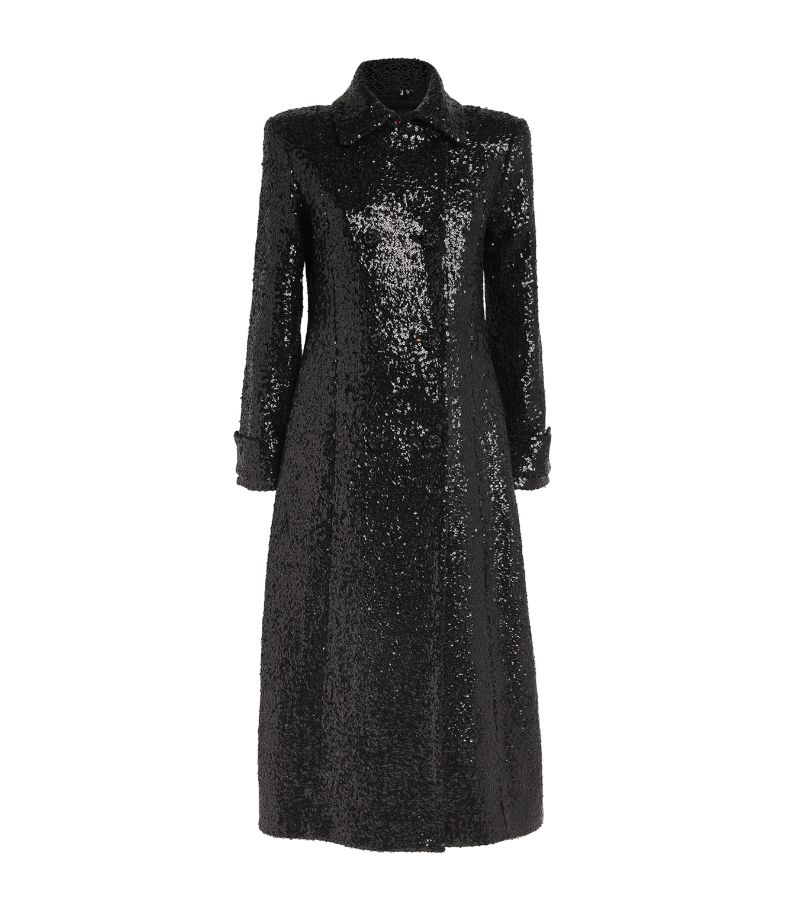 Max & Co. Max & Co. Sequin-Embellished Coat