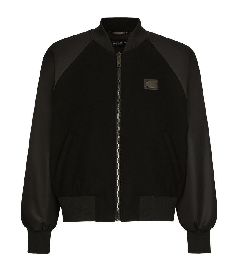 Dolce & Gabbana Dolce & Gabbana Logo Bomber Jacket